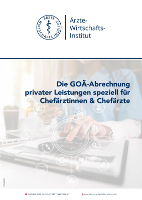 Die GOÄ-Abrechnung privater Leistungen